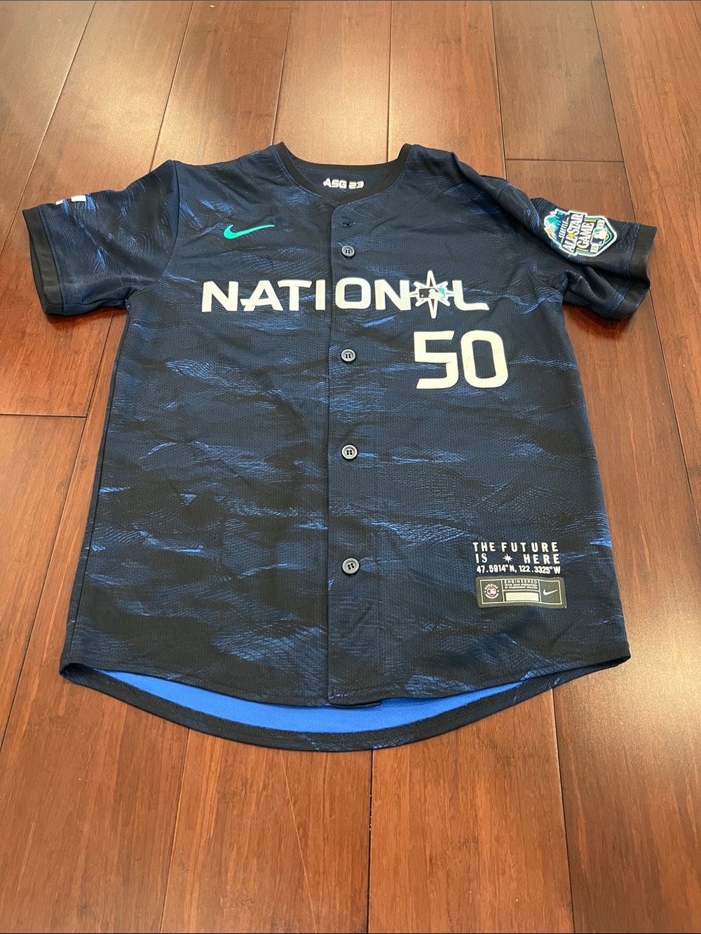 Nike Kids National League Seattle 2023 All Stars Jersey LA Dodgers Mookie Betts